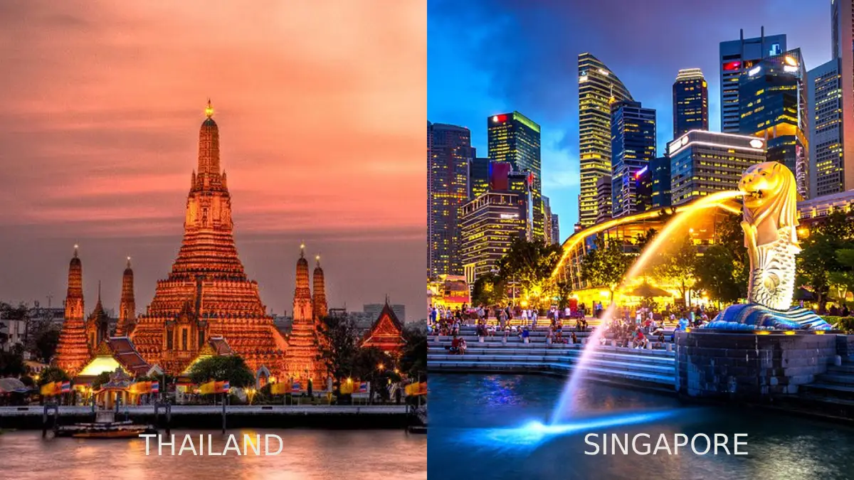 thailand vs singapore