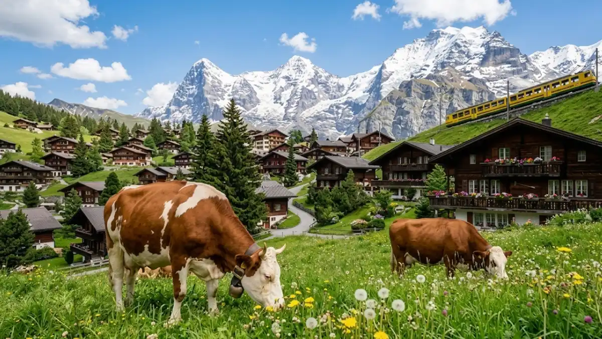 switzerland weather on june
